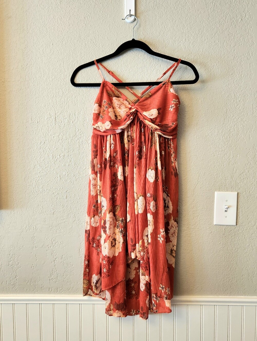 Free People Floral Cover-up Dress